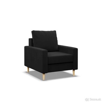 Kreslo ETNA MODEL 2 Čierna - 3