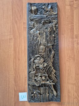 Retro plastiky na stenu - 3