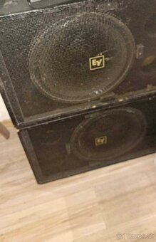 2x Electro voice sub + koncák - 3