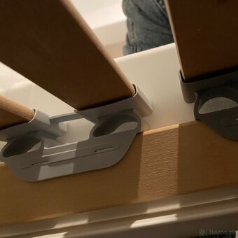 Postel IKEA LEIRVIK + nastavitelny rost LÖNSET (160x200) - 3