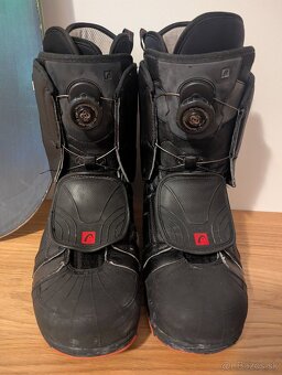 Snowboard a topánky - 3