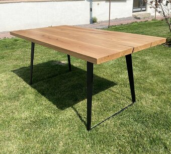 masívny dubový stôl - 3