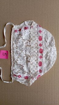 Ľudové čepce... súčasť kroja... - 3