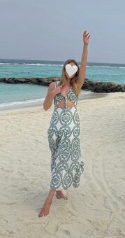 Zara vyšívané šaty XS - 3