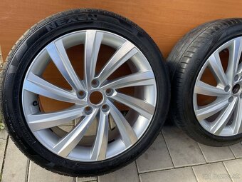 PERSEUS skoda orig disky 5x112 7,5xR18 ET48 VW 225 45 R18 - 3