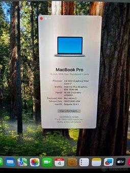 Macbook pro 13’ 2019 touchbar 16gb ram 2,8ghz thunderbolt 3 - 3