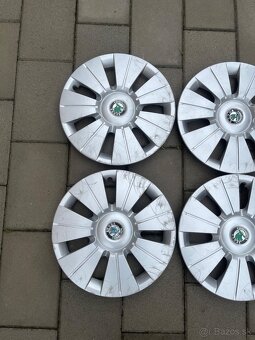 Puklice,kryty kolies Škoda Fabia 1 - 3