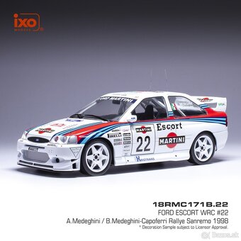 Modely Ford Escort 1:18 IXO - 3