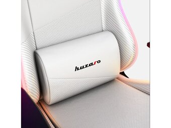 Biele herné kreslo Huzaro Force 6.2 RGB LED - 3