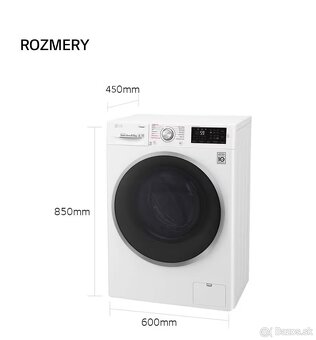 LG parná pračka ThinQ - 3