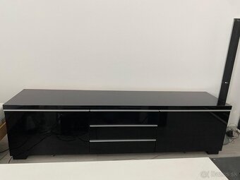 Obývacia zostava - skrine s led podsvietením - 3