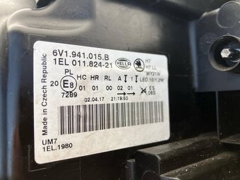 ŠKODA FABIA 3 III 14- ĽAVÉ PREDNÉ SVETLO S LED - 3