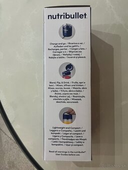Novy mixer Nutribullet portable blender prenosny - 3