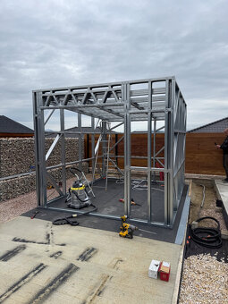 Oceľová konštrukcia na garáž/dielňu/technickú miestnosť - 3