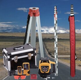 AKCIA Nivelak rotačný laser 360 zelený lúč - 3