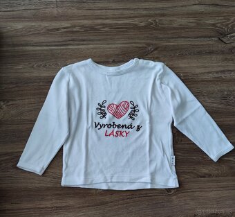Dievčenské tričká veľ. 92 (18-24m) - 3