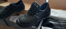 3x nová pracovná bezpečnostná obuv - poltopánky CXS S3, v45 - 3