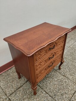 Barokní komoda, starožitný nábytek, rustikální - 3