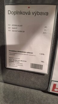 Hlavové opierky - 3