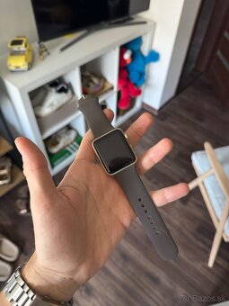 Apple watch series 6 + series 1 pokazený displej - 3