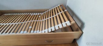 IKEA posteľ s roštom a úložným priestorom - 3