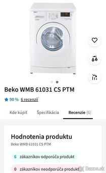 Práčka Beko - 3