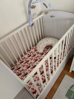 Postieľka s prebalovacím pultom - 3