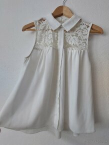 Biela voľná blúzka Amisu / veľ.M - 3