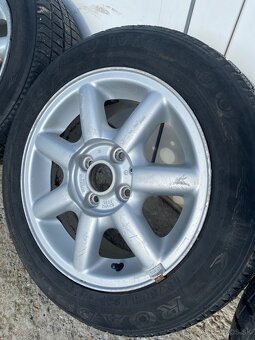 Disky VW Polo Vento Golf III 4x100 + zimné pneu 185/60R14 - 3