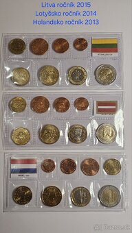 UNC sady euromincí - 3