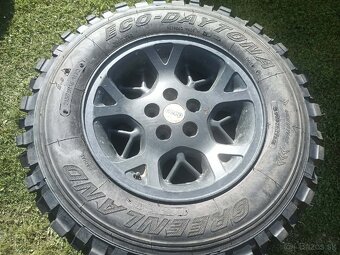 Disky+pneu 215/75 R16 off road - 3