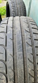 Predám  letne pneumatiky 235/40r19 - 3