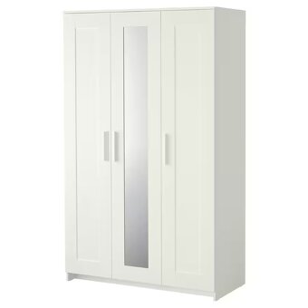 Ikea - Nová BRIMNES Trojdverová skriňa 117x190cm - 3