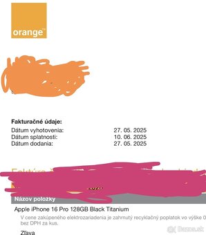 Apple iPhone 16 Pro - 128GB - 3