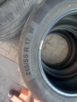Pneumatiky letné 2ks - CONTINENTAL 215/55/R17 - 3