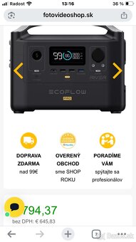 ECOFLOW RIVER PRO prenosná batériová stanica 1ECOR600P - 3