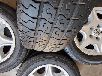 Alu disky org.VW T4 15" 205/65R16C - 3