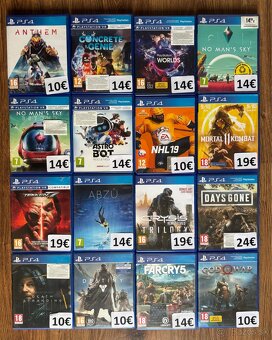 HRY na PS4 a PS5 (4+1 alebo 6+2 zdarma) - 3