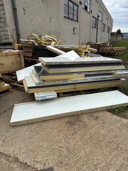 Odrezky sendvič panelov PIR 80mm Rôzne veľkosti - 3