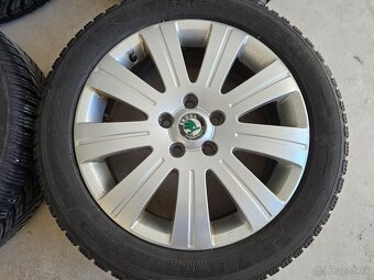 Predám pneu 205/50 R17 na originál diskoch Škoda - 3