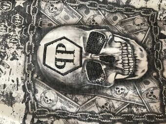 PHILIPP PLEIN pánske tricko XL - 3