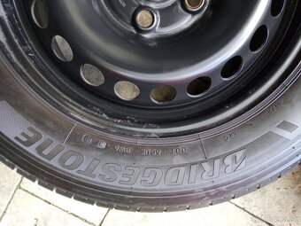 Original VW disky 16" s pneu Bridgestone Duravis 215/65 16 - 3