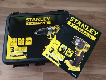 Aku príklepová vrtačka Stanley + Aku svetlo Stanley - 3