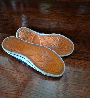 Plátenky veľkosť 39 – modro biele - 3