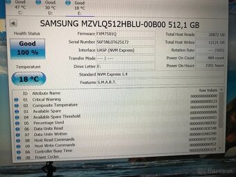 SSD disk NVme M.2. SAMSUNG PM 991a 512gb. - 3
