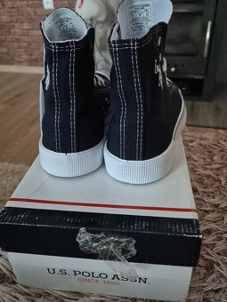 Vysoké plátené tenisky U.S. POLO ASSN. - 3