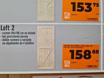 Drevene Loft, barn door - 3