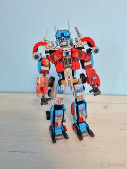 Transformer lego stavebnica  2 v1 Robot a Kamion - 3