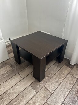 Konferenčny stolik, dreveny stol - 3