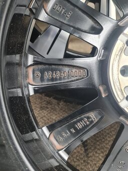 5X112 R18 M.B + ZIMNE PNEU 215/60 R18 - 3